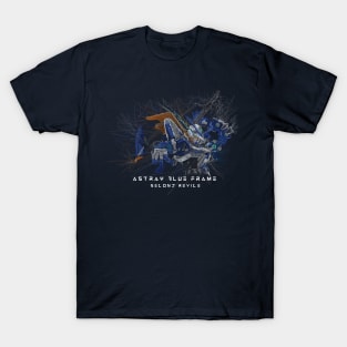 Astray Blue on Scribble T-Shirt